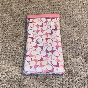 Coach glasses case